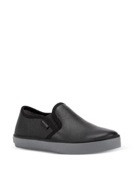 Sneakersy dziecięce Geox czarne
