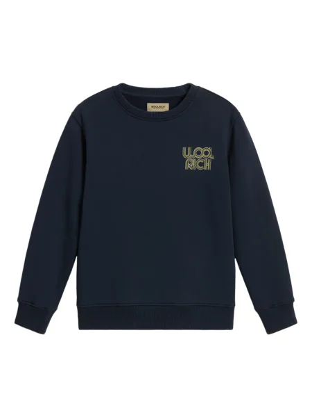 Bluza dziecięca Woolrich niebieska