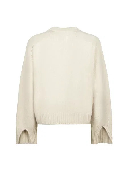 Sweter Soeur wełniany beżowy
