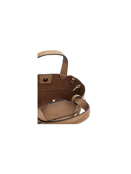 Kabelka Furla Primrose M Svetlo hnedá