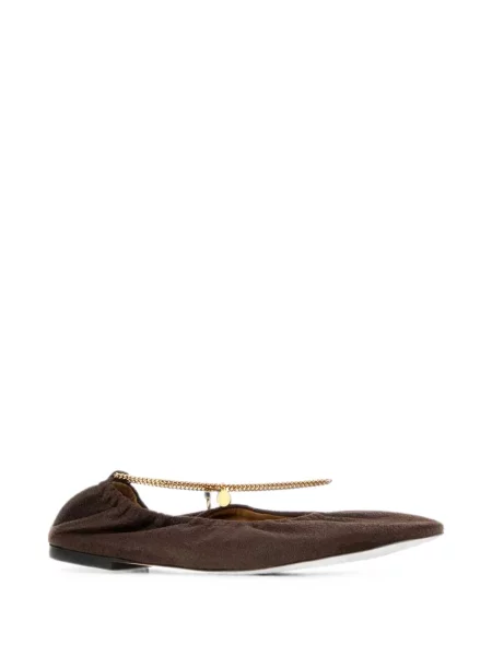 Balerini Stella Mccartney din piele maro