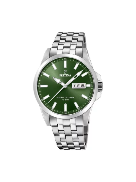 FESTINA Analogové hodinky Watch Acero Clasico' zelená
