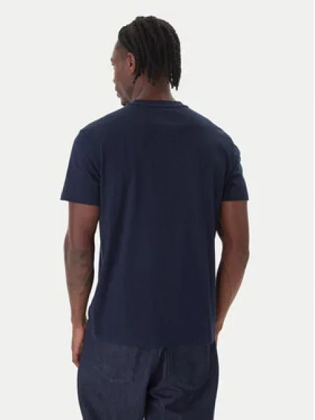 Tommy Jeans Majica mornarsko plava / crvena bijela