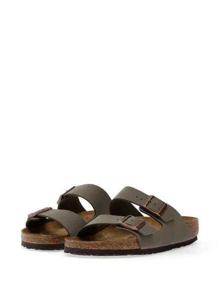 Remenčić sandale Birkenstock sa kopčom zelena