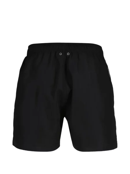 Slip de baie Gant cu imagine negru