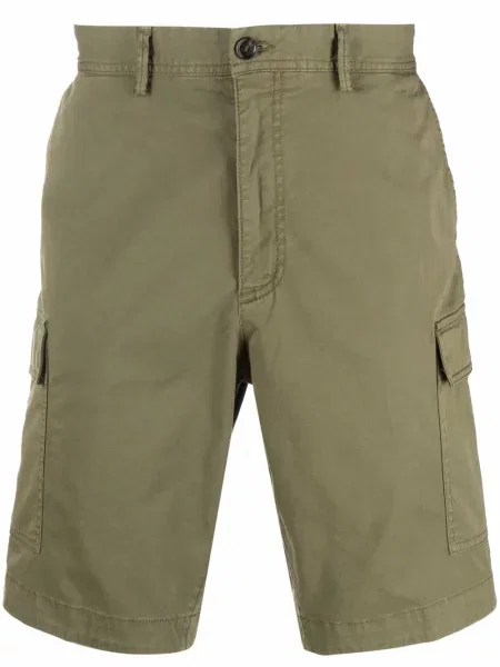Pantaloni scurți cargo Boss verde