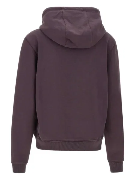 Hoodie Casablanca με κέντημα μωβ