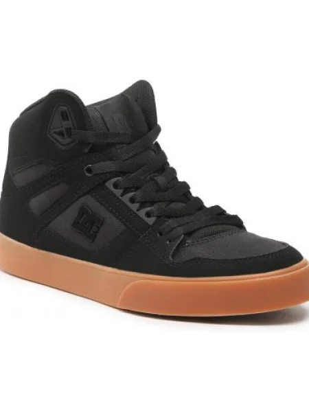 DC Sportcipők Pure High-Top Wc fekete