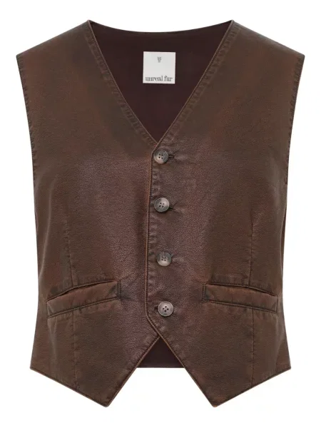 Kamizelka Unreal Fur brązowa