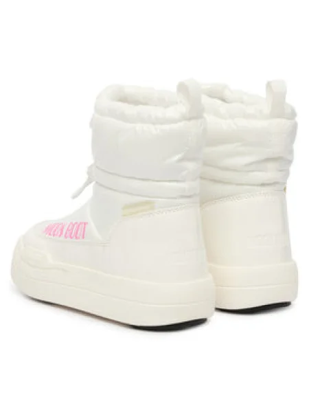 Moon Boot gyerek téli csizma MB JR PARK TUBE MID GLITTER WP fehér