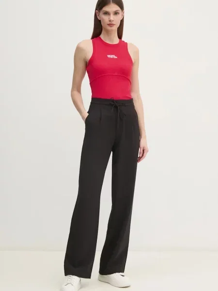 Топ Red Bull Racing x Pepe Jeans LOGO RIB TANK червоний