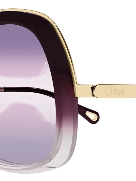 Γυαλιά ηλίου Chloé Eyewear μωβ