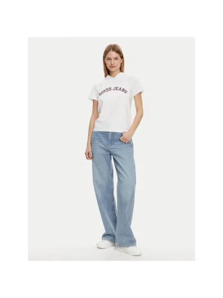 Guess Koszulki Kobieta XS T-Shirts biały