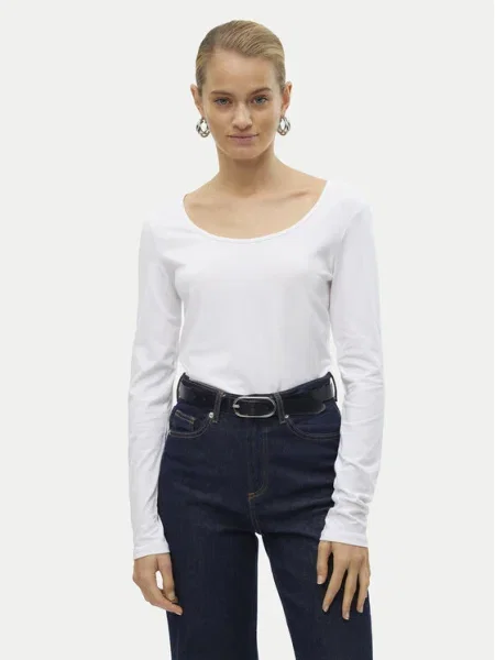Vero Moda Blúz Maxi My fehér