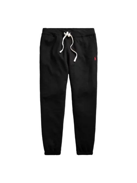 Dzianinowe spodnie dresowe Ralph Lauren czarne