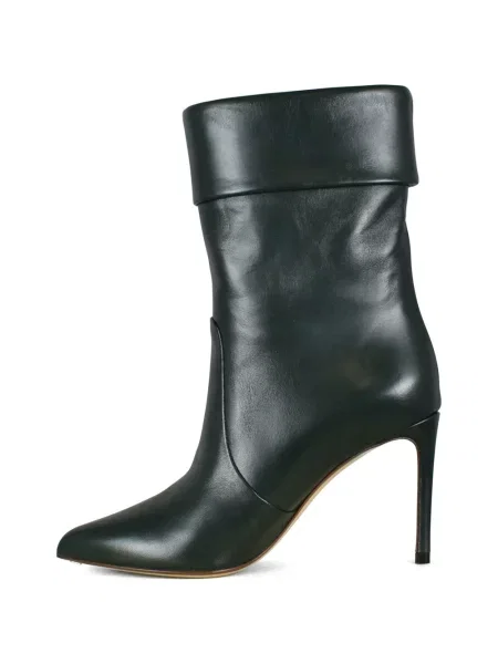 Botine Francesco Russo din piele verde