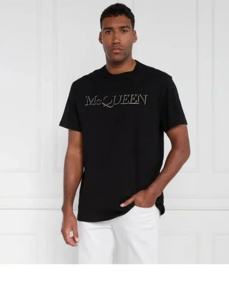 Alexander McQueen Tricou negru
