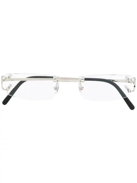 Sluneční brýle Cartier Eyewear stříbrné