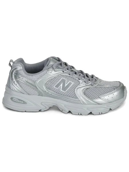 Pantofi New Balance argintiu