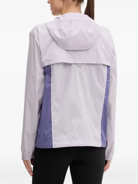 Geacă Columbia cu glugă cu imagine violet