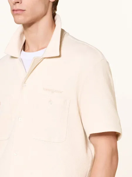 Tommy Jeans Košile Resort Regular Fit krémová