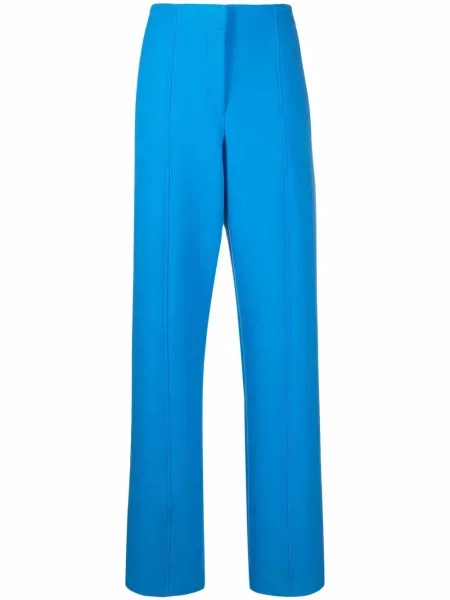 Pantaloni Salvatore Ferragamo albastru
