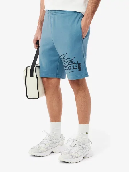 Шорты Lacoste голубые