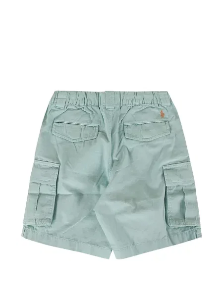 Spodnie cargo dziecięce Polo Ralph Lauren niebieskie