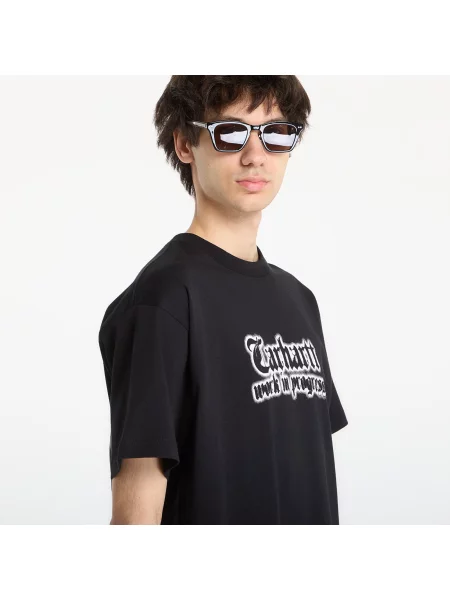 T-shirt Carhartt WIP S/S World Tour T-Shirt UNISEX Black M μαύρο