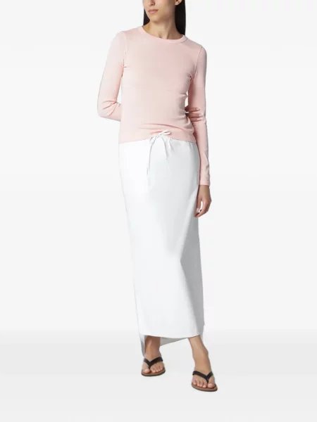 Lung tricou Flore Flore roz