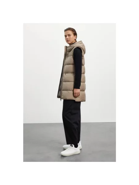 Kamizelka Ecoalf beżowa