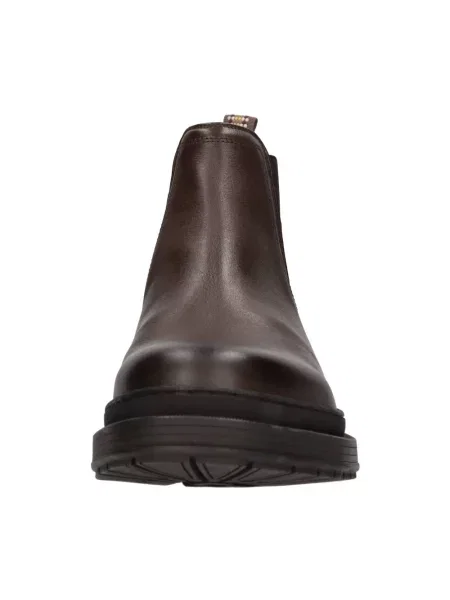 Buty do kostki Ambitious skórzane brązowe