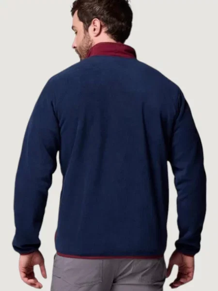 Bluza Mężczyzna COLUMBIA Sequoia Grove™ Full Zip Fleece czerwona