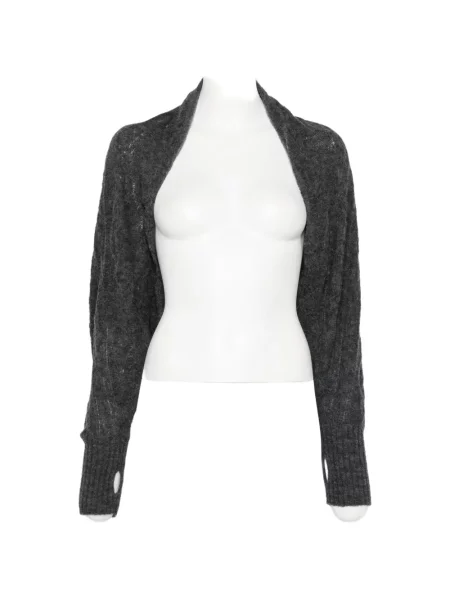 Cardigan Yohji Yamamoto tricotate gri