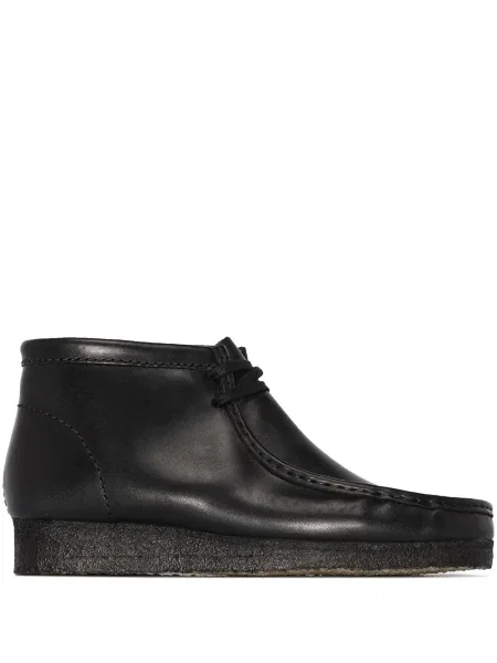 Ghete desert Clarks Originals din piele negru