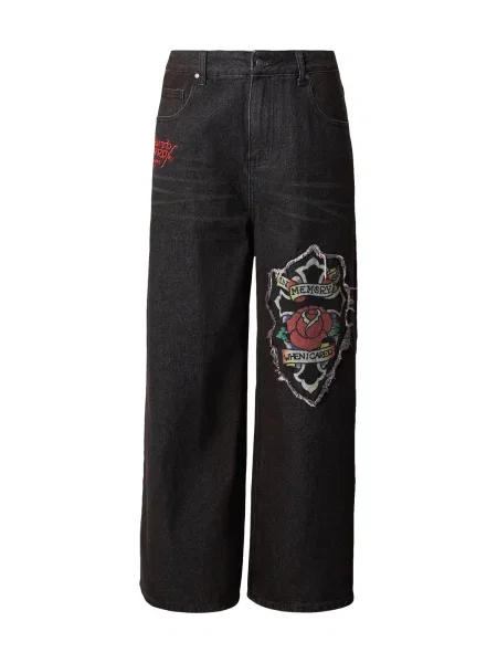 Ed Hardy Jeans verde mentă / roşu închis / negru alb