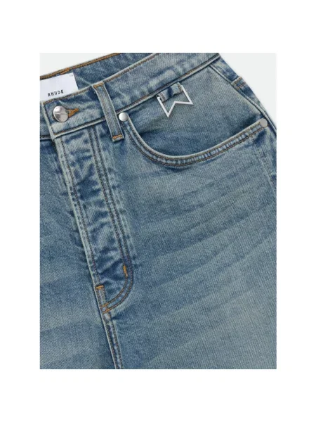 Jeansy Rhude niebieskie