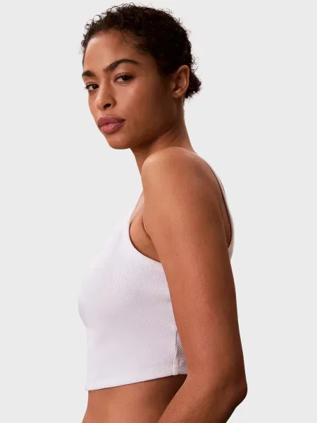 Детский топ Calvin Klein Jeans белый
