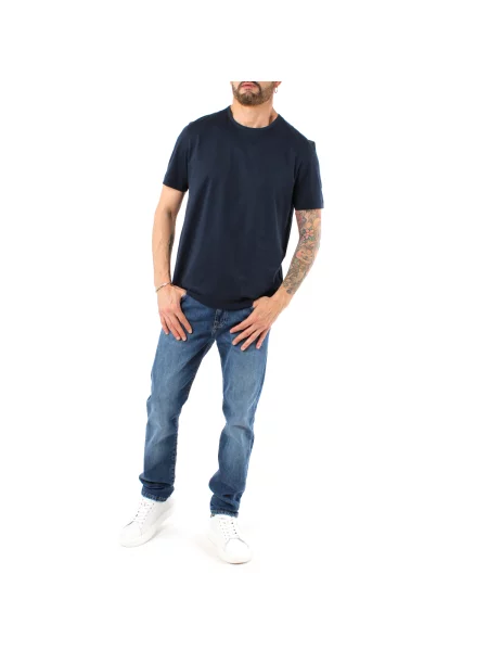 Tricou Calvin Klein Jeans albastru