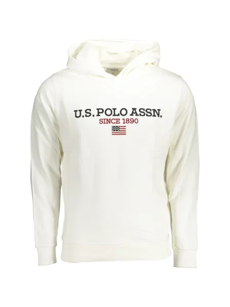 Hanorac cu glugă U.s. Polo Assn. cu broderie alb