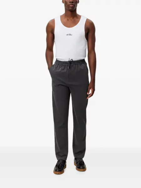 Pantaloni Les Deux cu cordon gri