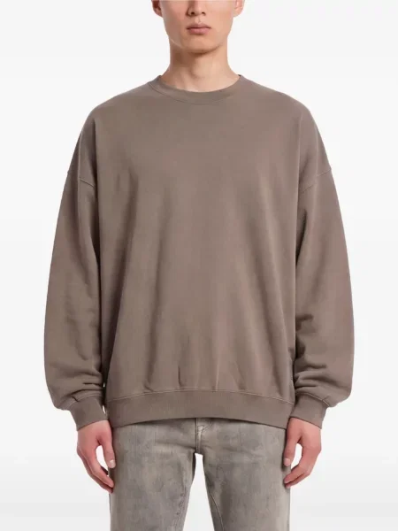Пуловер Rick Owens Drkshdw с кръгло деколте сиво