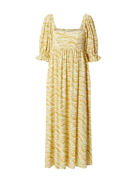 EDITED Rochie Patricia crem / auriu galben