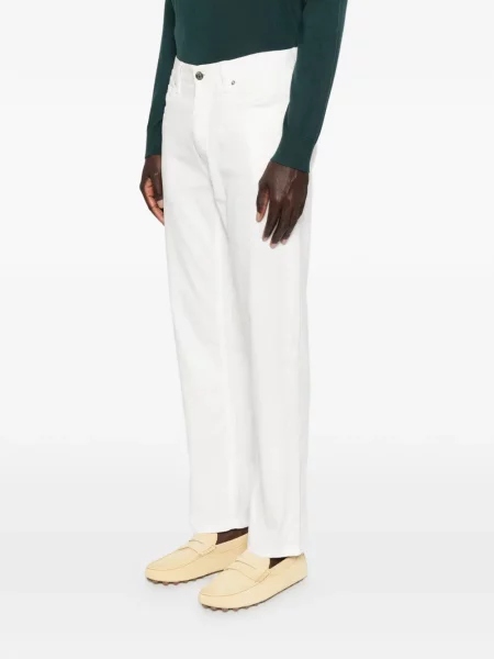 Pantaloni Zegna alb
