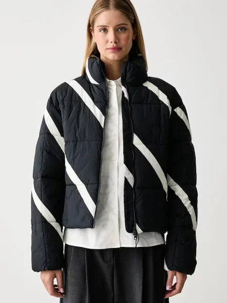 Marimekko jachetă scurtă pentru femei negru