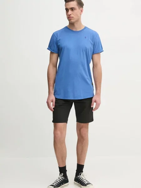 G-Star Raw t-shirt gładki niebieski