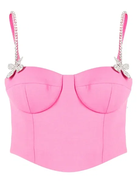 Biustonosz Area wełniany różowy