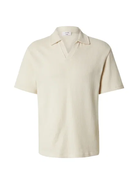 DAN FOX APPAREL Tricou Joscha murdar alb