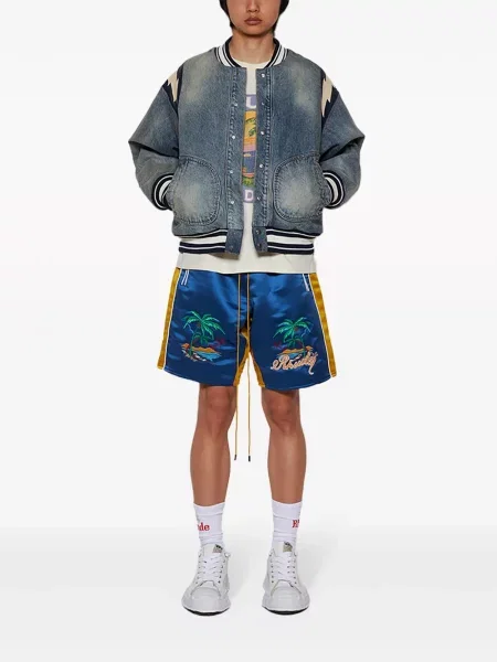 Džinsinė striukė Rhude mėlyna