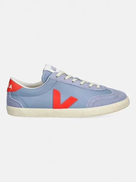 Veja sneakersy skórzane VOLLEY O.T. niebieskie